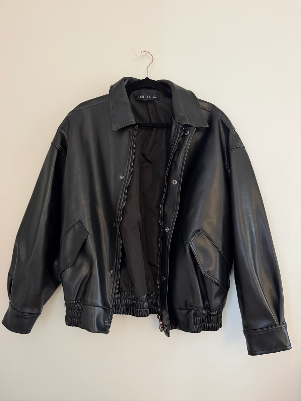 Lioness Bomber Leather Jacket